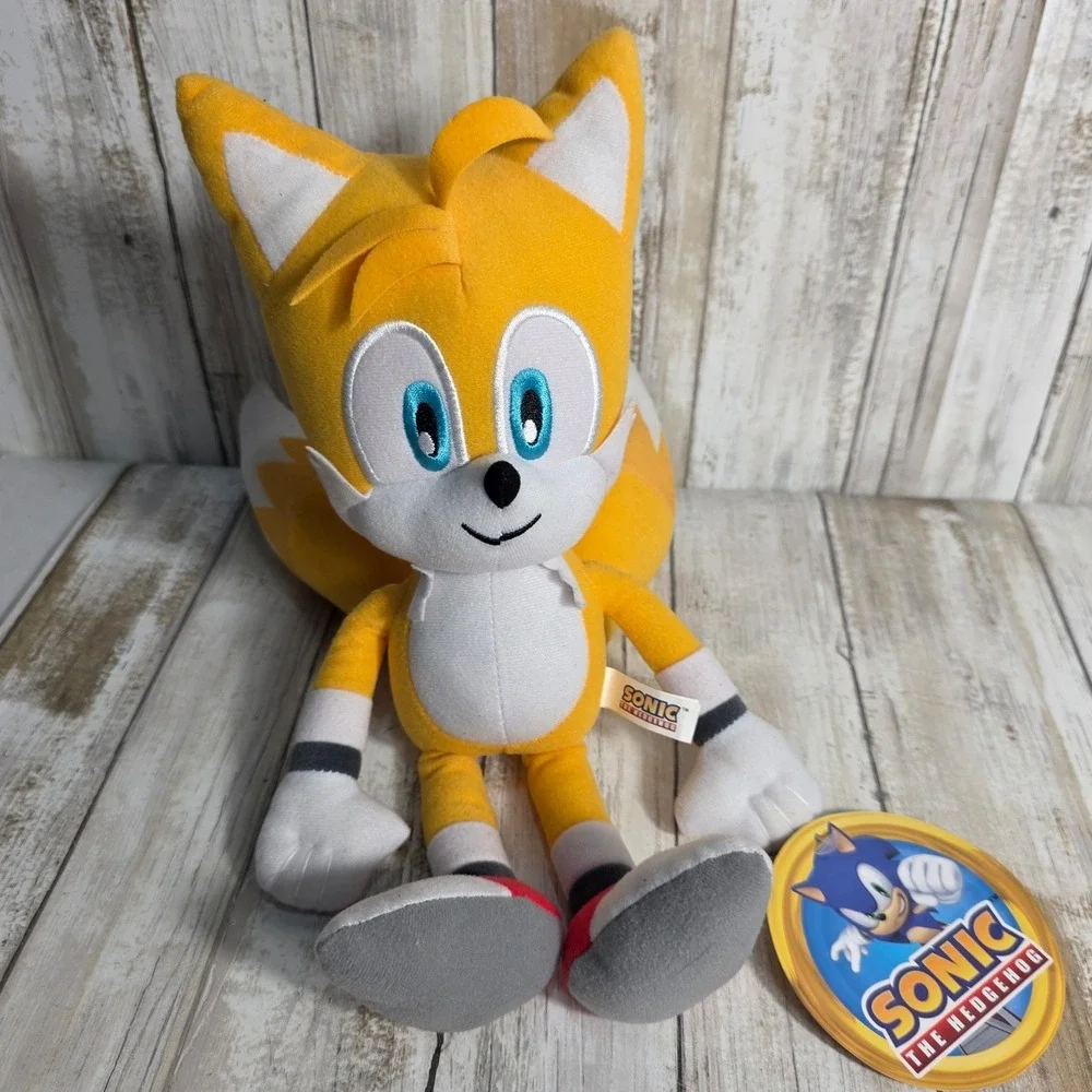 Sonic the Hedgehog Tails Plush 15 Inch Toy Factory SEGA Miles Prower New 17279
